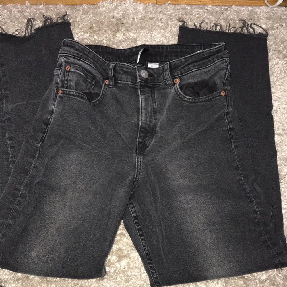 black boyfriend jeans 🖤